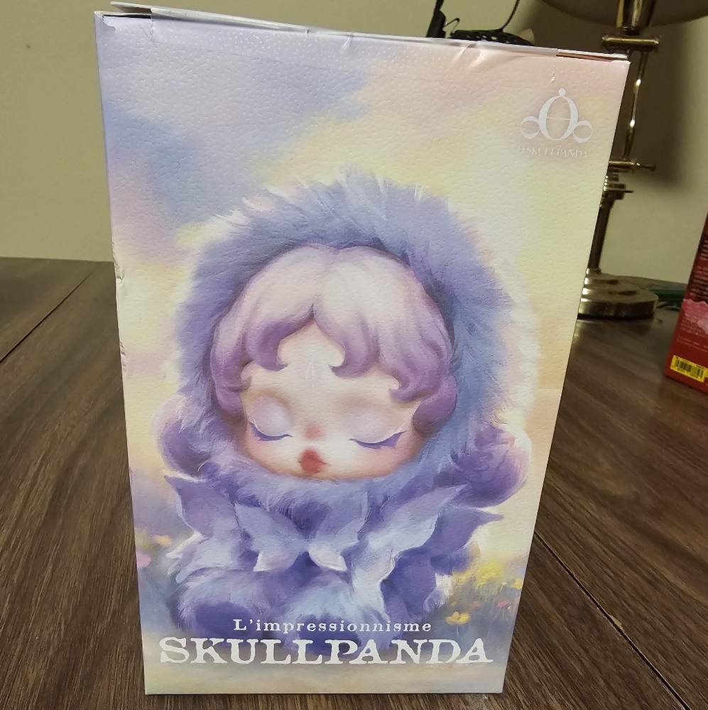 L'impressionnisme Skullpanda Figure - Purple